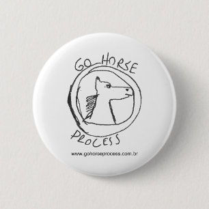BÓTON REDONDO 5.08CM GOHORSE OFICIAL PRODUCT HOMOLOGATED