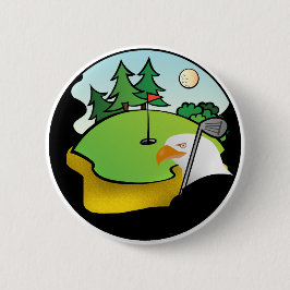 Bóton Redondo 5.08cm Golf Eagle