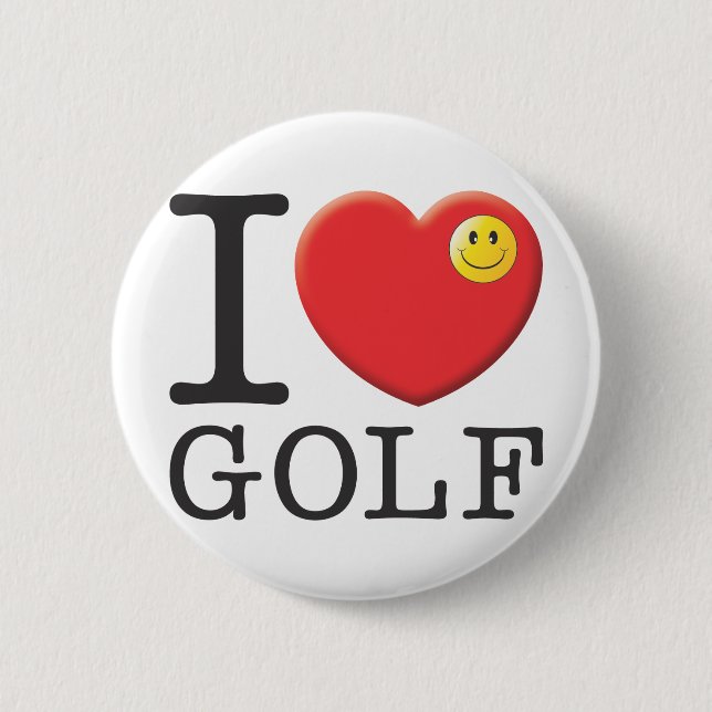 Bóton Redondo 5.08cm Golfe (Frente)