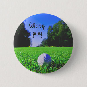 Bóton Redondo 5.08cm Golfe forte vai de relva longa bola de golfe
