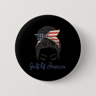 Bóton Redondo 5.08cm Golfo Dos Eua Presidente Trump 2025 _8