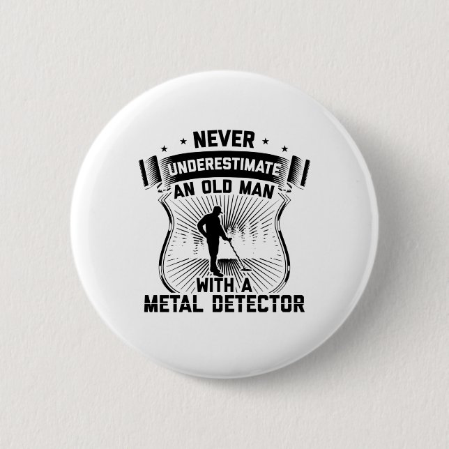 Bóton Redondo 5.08cm Gondolas | Treasure Hunt Metal Detector Gift Idea (Frente)