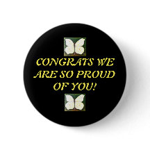 Graduação de Botões Parabéns Zalnok