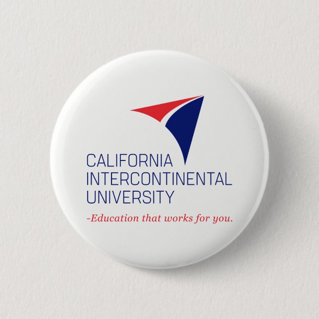 Bóton Redondo 5.08cm Grande botão redondo de CIU (Frente)