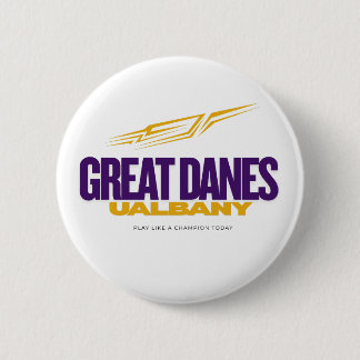 Bóton Redondo 5.08cm Grande Dinamarqueses UAlbany - Espírito de Beisebo