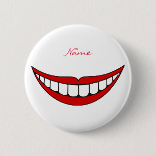 Bóton Redondo 5.08cm Grande Sorriso Thunder_Cove