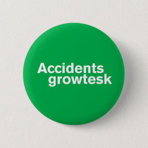 Bóton Redondo 5.08cm Green Akzidenz Grotesk