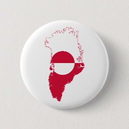 Bóton Redondo 5.08cm Greenland- flag in country T-Shirt