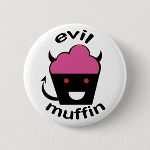 Bóton Redondo 5.08cm Greg o muffin mau