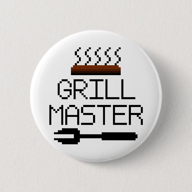 BÓTON REDONDO 5.08CM GRILL MASTER (Frente)