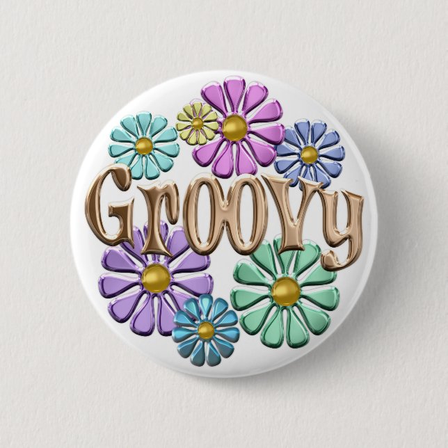 BÓTON REDONDO 5.08CM GROOVY (Frente)