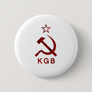 Bóton Redondo 5.08cm Grunge de KGB