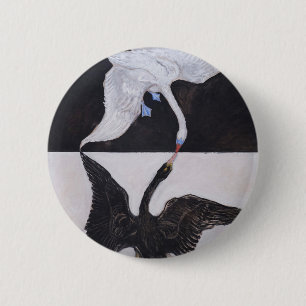 Bóton Redondo 5.08cm Grupo Hilma af Klint IX SUW O Cisne