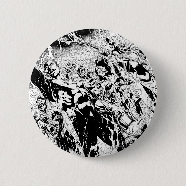 Bóton Redondo 5.08cm Grupo verde da lanterna (Frente)