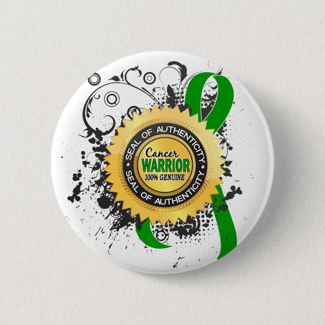 Bóton Redondo 5.08cm Guerreiro colagogo 23 do cancer (Frente)