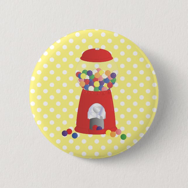 Bóton Redondo 5.08cm Gumball Fantasy (Frente)