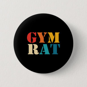 Bóton Redondo 5.08cm Gym Lover Workout Montagem de Criação de Pormenore