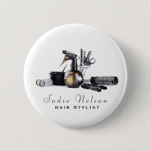 Bóton Redondo 5.08cm Hair stylist Salon Tools Beauty Business