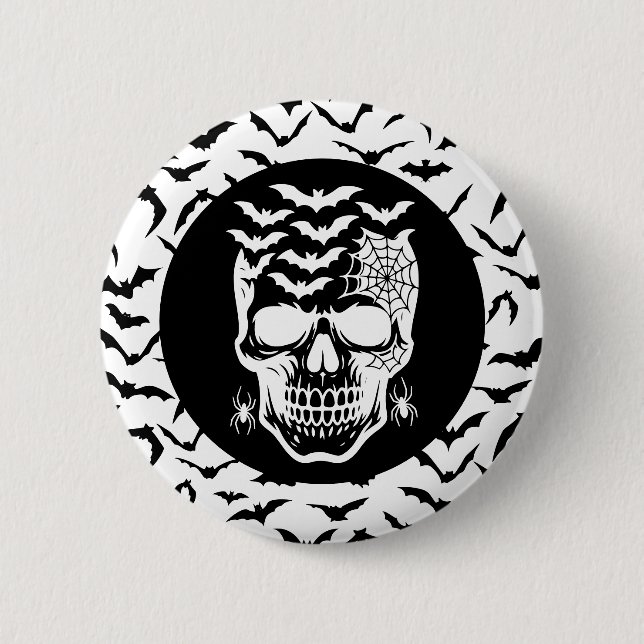 Bóton Redondo 5.08cm Halloween  (Frente)