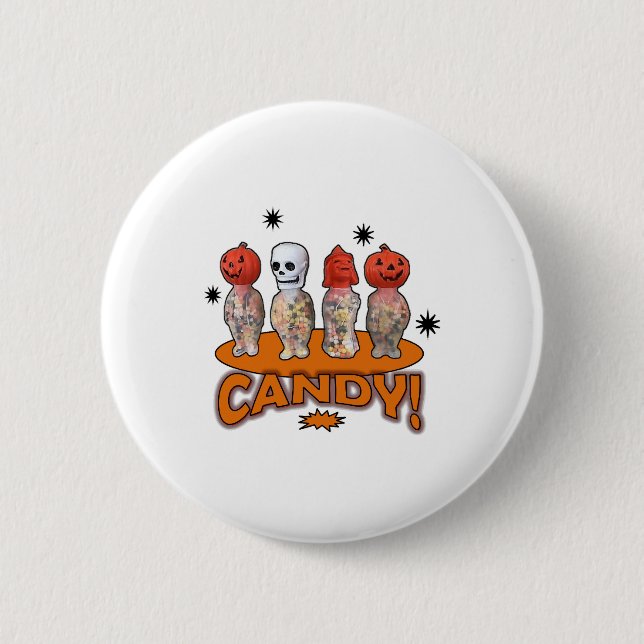 BÓTON REDONDO 5.08CM HALLOWEEN CANDY (Frente)