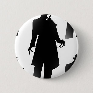 Bóton Redondo 5.08cm halloween nosferatu