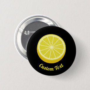 Bóton Redondo 5.08cm Halve Lemon