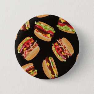 Bóton Redondo 5.08cm Hamburger