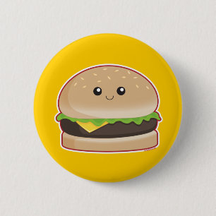 Bóton Redondo 5.08cm Hamburger