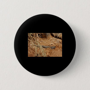Bóton Redondo 5.08cm Haria Lizard Nature lança Fuerteventura Sticker
