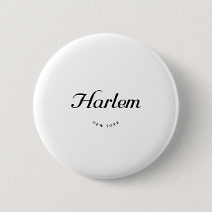 Bóton Redondo 5.08cm Harlem NY