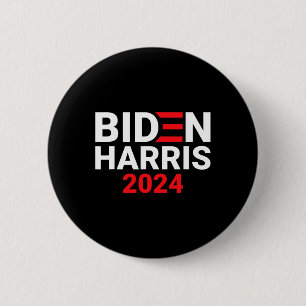 Bóton Redondo 5.08cm Harris 2024 Joe Biden Para Presidente