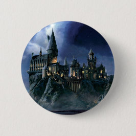 Bóton Redondo 5.08cm Harry Potter Castle | Hogwarts lunáticos