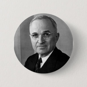Bóton Redondo 5.08cm Harry S. Truman 33º Presidente