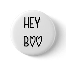 Heart Typography Hey Boo