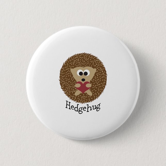 Bóton Redondo 5.08cm Hedgehog (Frente)