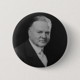 Bóton Redondo 5.08cm Herbert Hoover 31