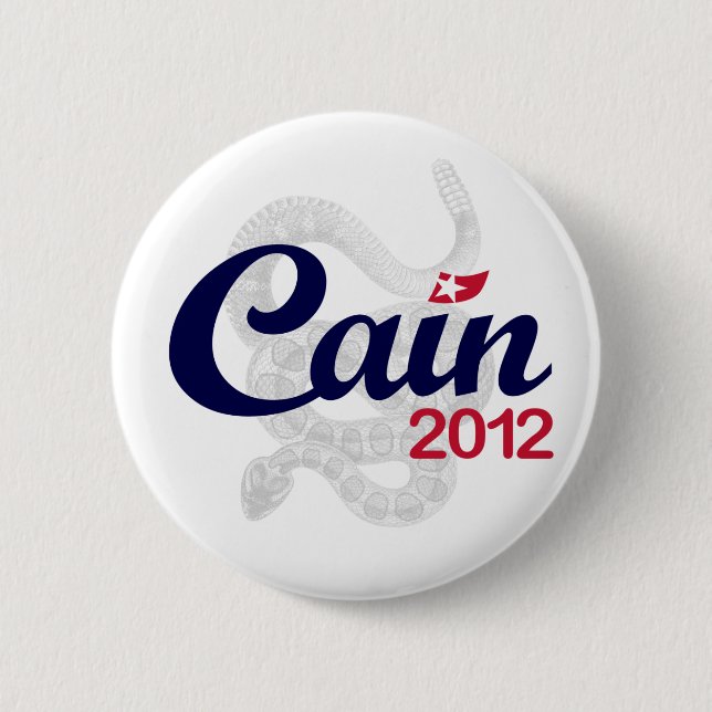 Bóton Redondo 5.08cm Herman Cain para o presidente 2012 "espírito DTOM" (Frente)