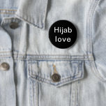 Bóton Redondo 5.08cm Hijab Love<br><div class="desc">Estou mantendo meu hijab ligado.</div>