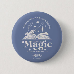 Bóton Redondo 5.08cm História da Magia em HOGWARTS™