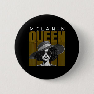 Bóton Redondo 5.08cm História Negra Afro-Americana - Juneteenth Melani