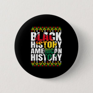 Bóton Redondo 5.08cm História Negra Herança Mês Cultura Americana Afric