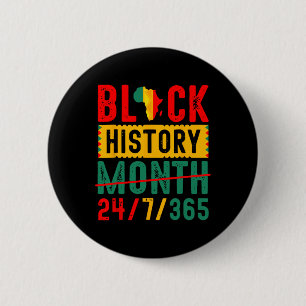 Bóton Redondo 5.08cm História Negra T Camisa História Negra Camisa 2