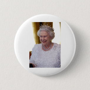 Bóton Redondo 5.08cm HM Queen Elizabeth II Dublin