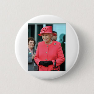 Bóton Redondo 5.08cm HM Queen Elizabeth II Warrington 2012 Professional