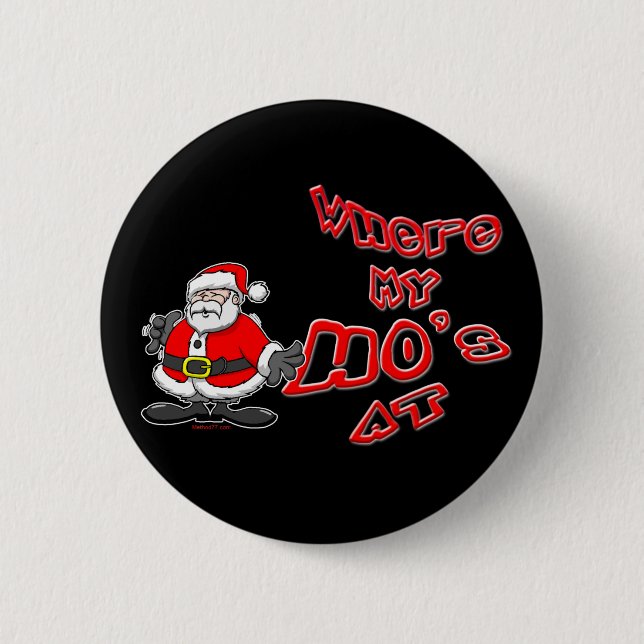 Bóton Redondo 5.08cm Ho no botão (Frente)