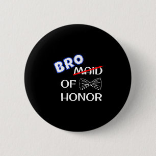 Bóton Redondo 5.08cm Homem engraçado do casamento masculino corresponde