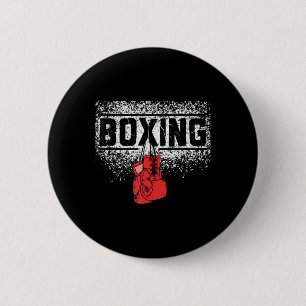 Bóton Redondo 5.08cm Homens Boxer Vintage Boxvers Boxing