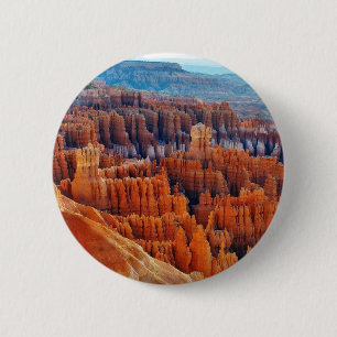 Bóton Redondo 5.08cm Hoodoos da garganta de Bryce