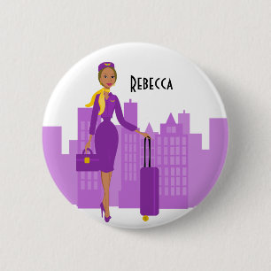 Bóton Redondo 5.08cm Hospedeiros de bordo fabulosos
