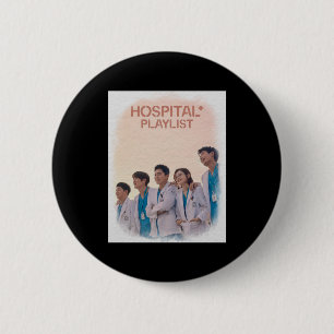 Bóton Redondo 5.08cm Hospital Playlist Kdrama Wise Doctor Life Jo Jung